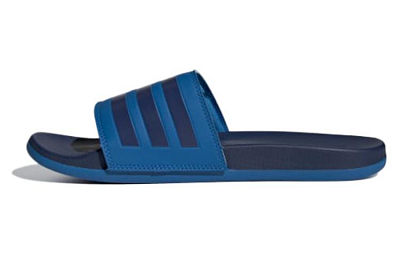 Adidas Adilette Comfort Slides Bright Royal Dark Blue