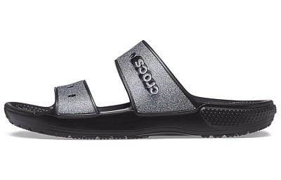 Crocs Classic Glitter Ii Sandal Black