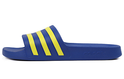 Adidas Adilette Aqua 'Blue Yellow'