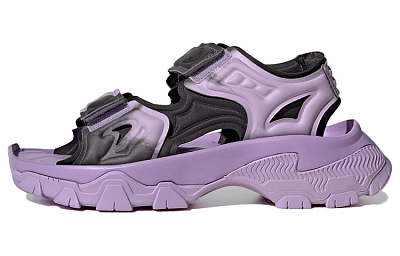 Adidas Sandals By Stella McCartney Purple Glow Black Women's