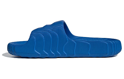 Adidas Adilette 22 Slides Blue Bird Core Black