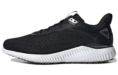 Adidas Alphabounce 'Black Silver Metallic'