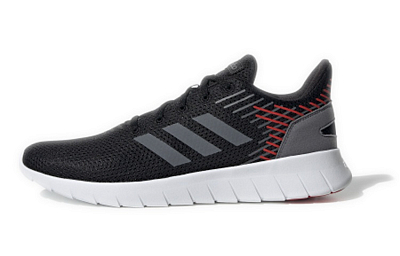 Adidas Asweerun 'Black Scarlet'
