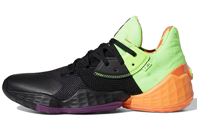 Adidas Harden Vol. 4 Black Green Orange