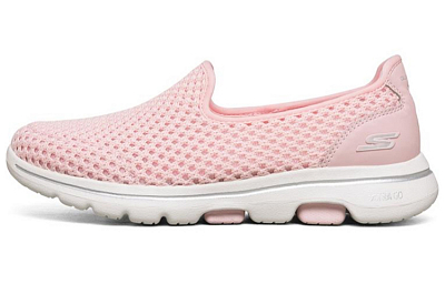 Skechers Gowalk 5 Slip On Shoes Pink Women's
