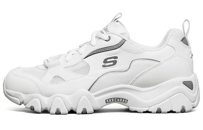 Skechers D Lites 2.0 Silver/White Women's