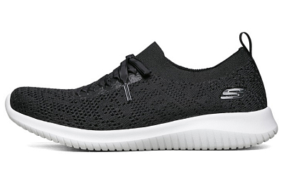 Skechers Ultra Flex Slip on Loafers Black Women's