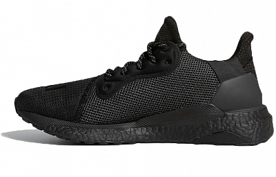 Adidas X Pharrell Williams Solar Hu Glide 'Black' Sneakers