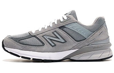 New Balance NB 990 V5 Low-Top Running Shoes Women's Gray D-Width