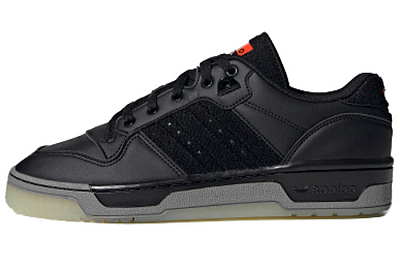 Adidas Rivalry Low 'Core Black Solar Red' Women's