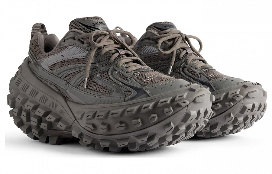 Balenciaga Bouncer Sneakers 'Grey Mesh And Nylon' купить в интернет-магазине Yoocart с быстрой доставкой по России.
