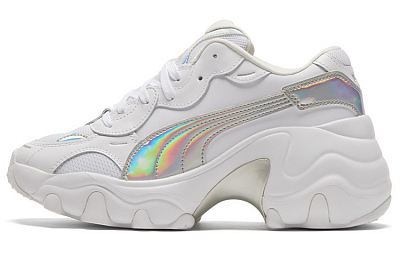 PUMA Pulsar Wedge 'Iridescent White Silver' Women's