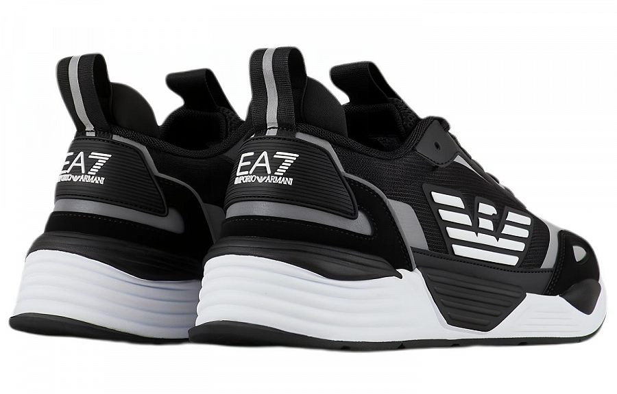 Ea7 EMPORIO ARMANI Color Block Lace Up Sneakers купить в интернет-магазине Yoocart с быстрой доставкой по России.