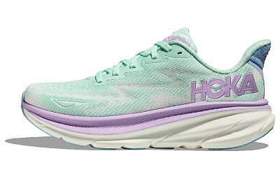 HOKA ONE ONE Clifton 9 Wide 'Ocean Lilac Mist' Women's