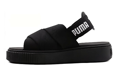 PUMA Platform Sandal 'Black' Women's