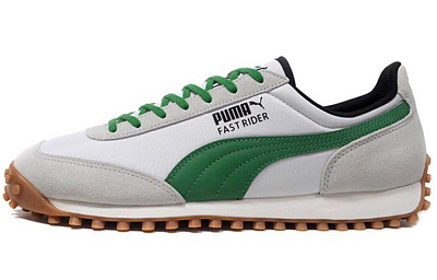 Puma Fast Rider White Classic Green