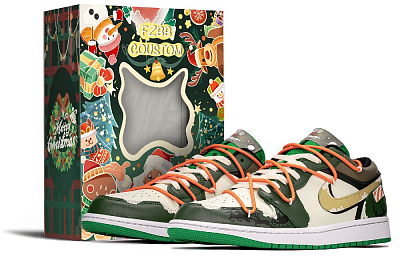 Jordan Air Jordan 1 Low-Top Vintage Basketball Shoes Men's Green Khaki