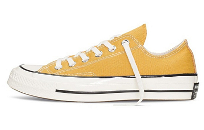 Converse Chuck Taylor All Star 1970s Low Top Canvas Shoes Unisex Yellow