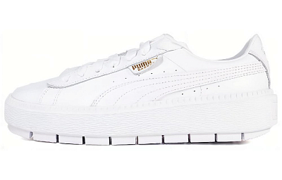 PUMA Platform Trace 'White Ostrich' Women's