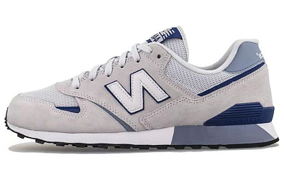 New Balance 446 Series Gray White D Wide