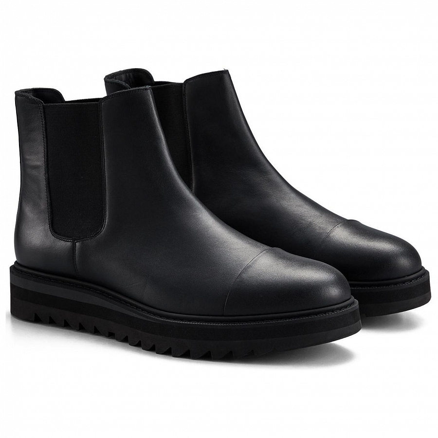 Onitsuka Tiger SIDE GORE Short Chelsea Boots Men's Black купить в интернет-магазине Yoocart с быстрой доставкой по России.