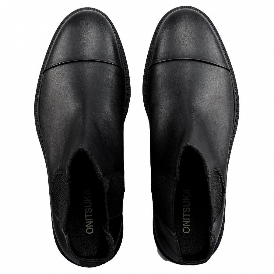 Onitsuka Tiger SIDE GORE Short Chelsea Boots Men's Black купить в интернет-магазине Yoocart с быстрой доставкой по России.