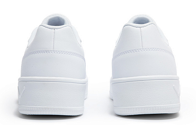 361° Air Force One Anti Slip Wear Resistant Low Top Skateboard Shoes Men's White Gray