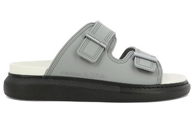 Alexander McQueen Hybrid Slip Resistant Slide Slippers Men's Gray