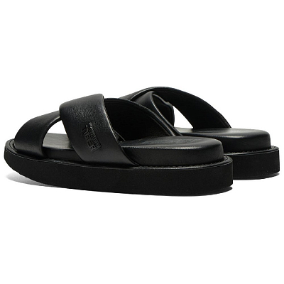 Onitsuka Tiger Slide Slippers Unisex Black