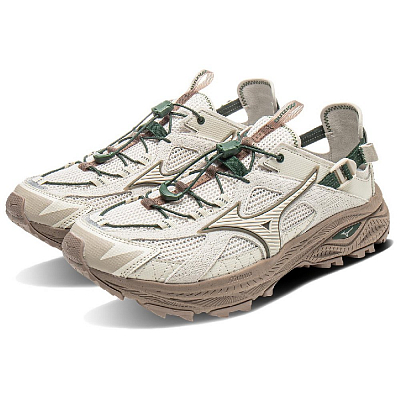 Mizuno Racer Trail Breathable Traction River Trekking Shoes Unisex Light Umber