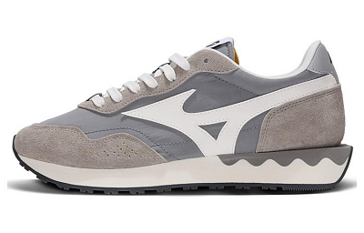 Mizuno LG 70s Wear-Resistant Low-Top Casual Shoes Unisex Gray White