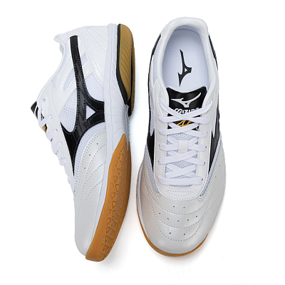 Mizuno Anti Slip And Wear Resistant Breathable Low Top Training Shoes Unisex White Black