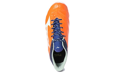 Mizuno AG Rubber Short Studs Cushioning, Wear Resistant Soccer Shoes Unisex Orange