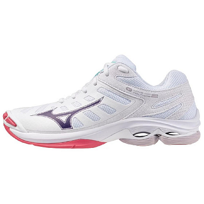 Mizuno Women's Wave Voltage 2 'White Violet Indigo' Women's