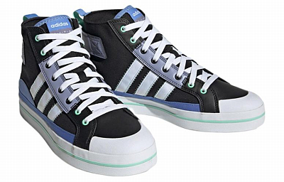 Adidas Neo City Canvas 'Black Blue'