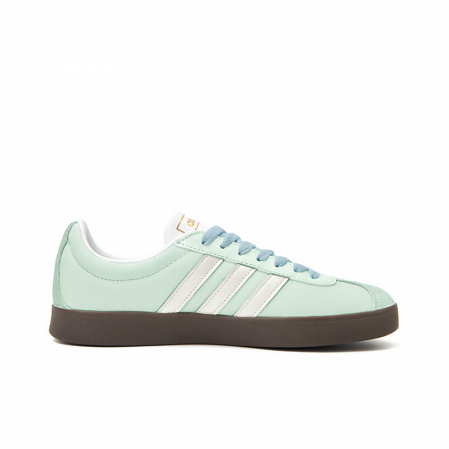 Adidas Neo VL Court 2.0 Anti Slip Wear Resistant Low Top Skateboard Shoes Unisex Green White купить в интернет-магазине Yoocart с быстрой доставкой по России.