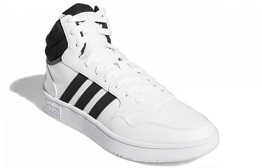 Adidas Hoops 3.0 Mid 'White Black' купить в интернет-магазине Yoocart с быстрой доставкой по России.
