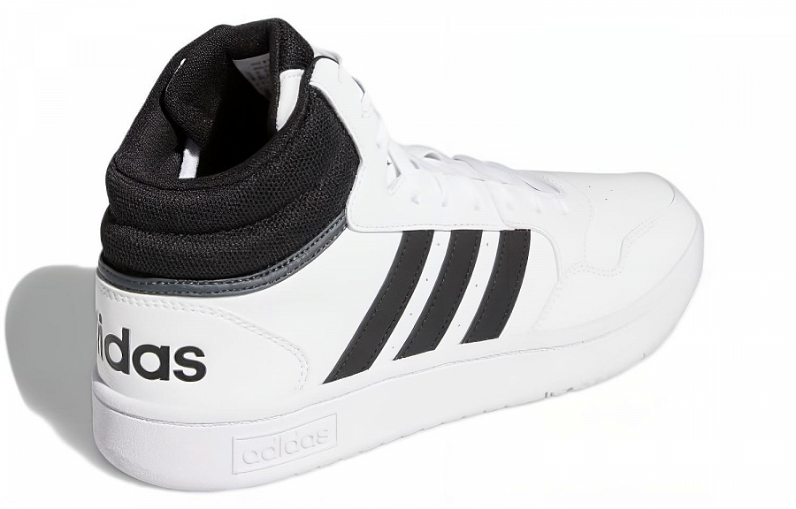 Adidas Hoops 3.0 Mid 'White Black' купить в интернет-магазине Yoocart с быстрой доставкой по России.