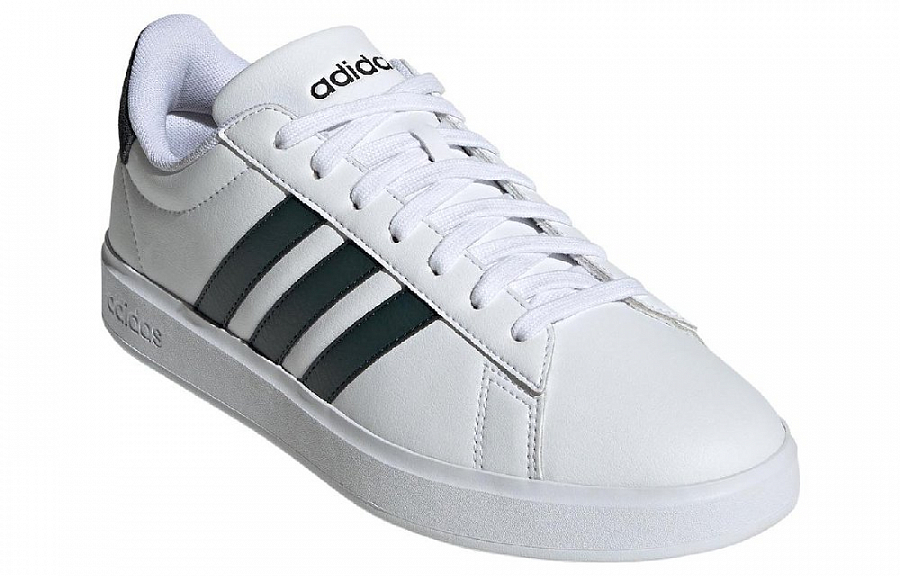 Adidas Grand Court 2.0 Cloud White Shadow Green Carbon купить в интернет-магазине Yoocart с быстрой доставкой по России.