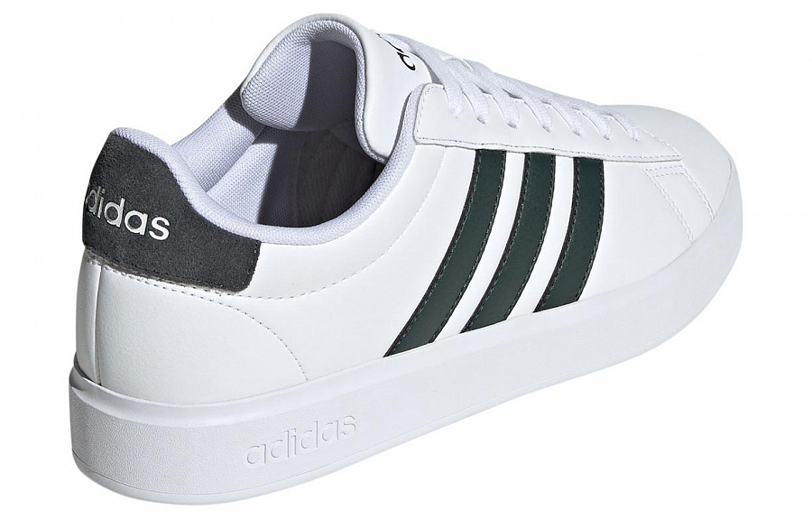 Adidas Grand Court 2.0 Cloud White Shadow Green Carbon купить в интернет-магазине Yoocart с быстрой доставкой по России.