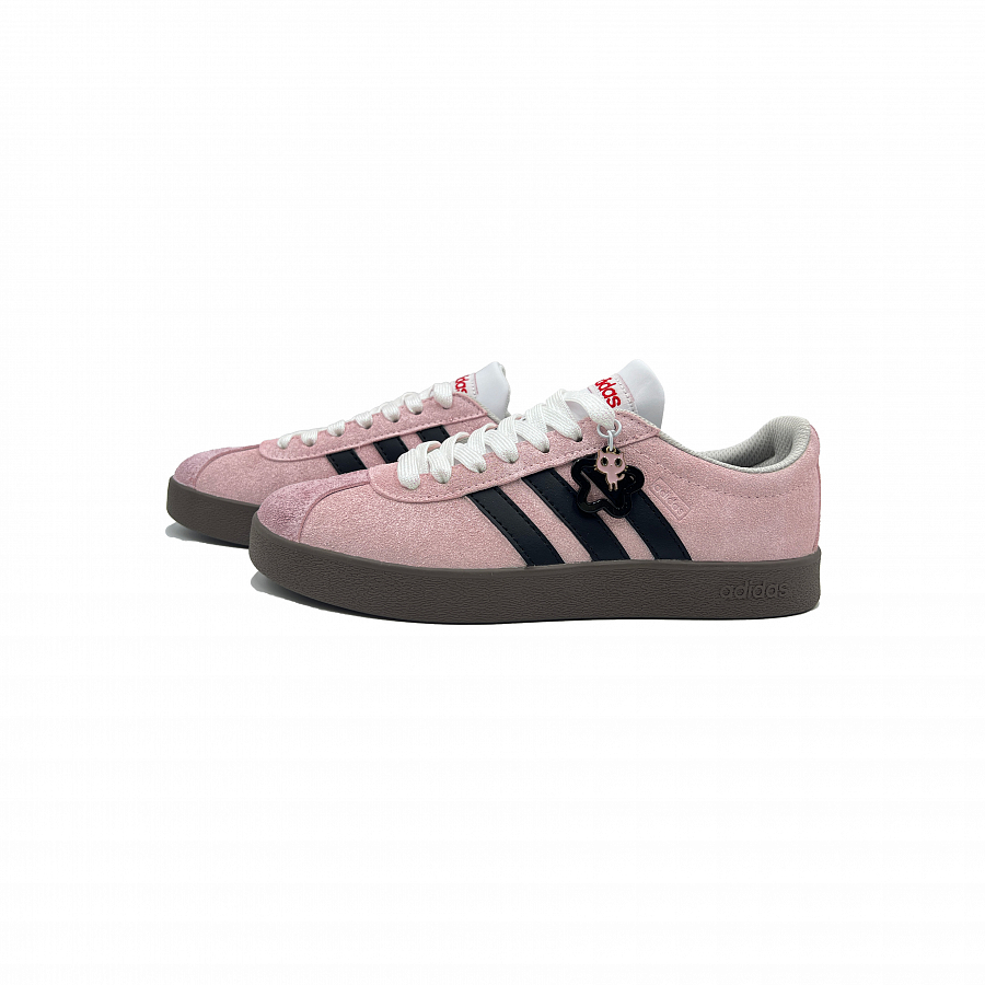 Adidas Neo VL Court 2.0 Skateboard Shoes Unisex Low-Top Black Pink купить в интернет-магазине Yoocart с быстрой доставкой по России.