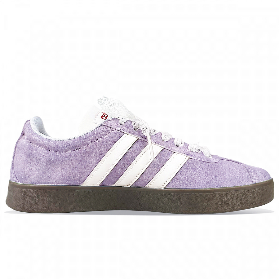 Adidas Neo VL Court 2.0 Cushioned Wear-Resistant Slip-Resistant Low-Top Skateboard Shoes Unisex Purple купить в интернет-магазине Yoocart с быстрой доставкой по России.