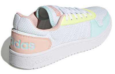 Adidas Neo Hoops 2.0 'White Pink Blue' Women's