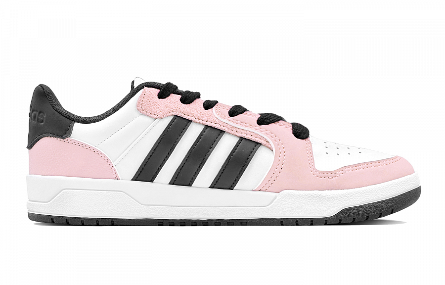 Adidas Neo Entrap Strawberry Cookies Anti-Slip Wear-Resistant Low-Top Vintage Basketball Shoes Unisex White Black Pink купить в интернет-магазине Yoocart с быстрой доставкой по России.