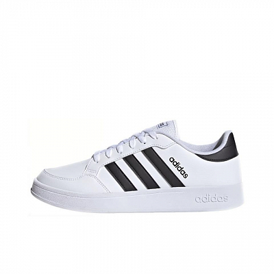 Adidas Neo Breaknet Anti-Slip Wear-Resistant Low-Top Skateboard Shoes Men's Silver