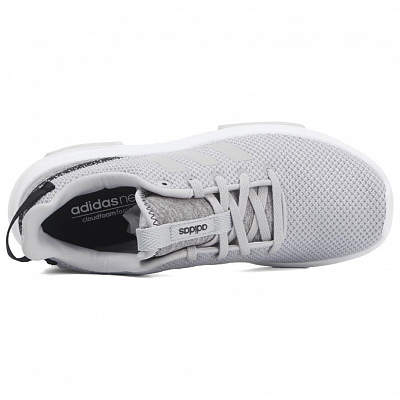 Adidas Neo Anti Slip Wear Resistant Low Top Casual Shoes Women's Gray