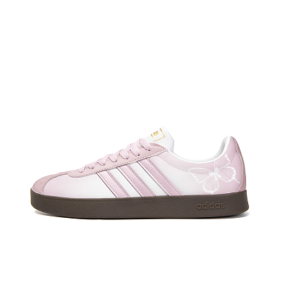 Adidas Neo VL Court 2.0 Anti-Slip Wear-Resistant Low-Top Skateboard Shoes Unisex Pink