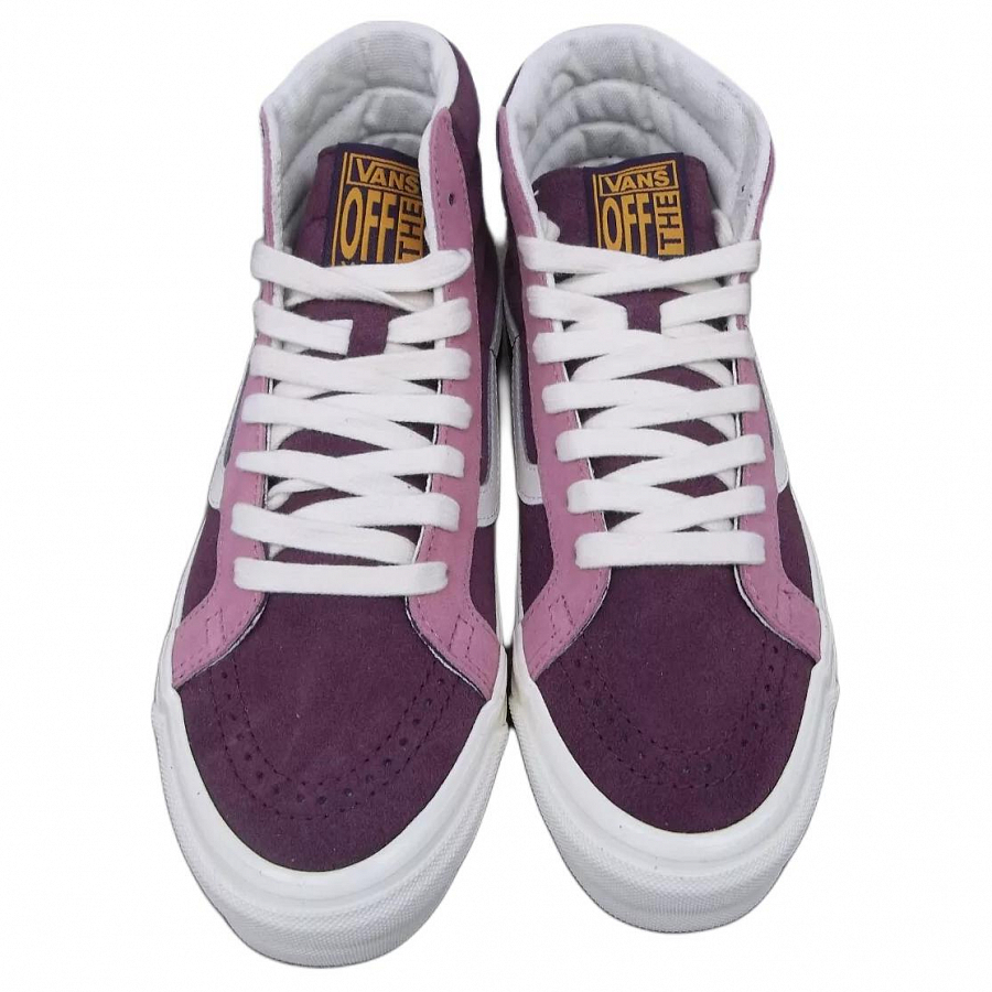 Vans SK8 High Top Skateboard Shoes Unisex Pink Purple купить в интернет-магазине Yoocart с быстрой доставкой по России.