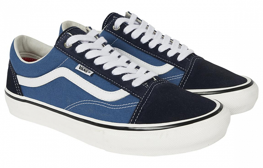 Vans Skate Old Skool Palace Navy White купить в интернет-магазине Yoocart с быстрой доставкой по России.