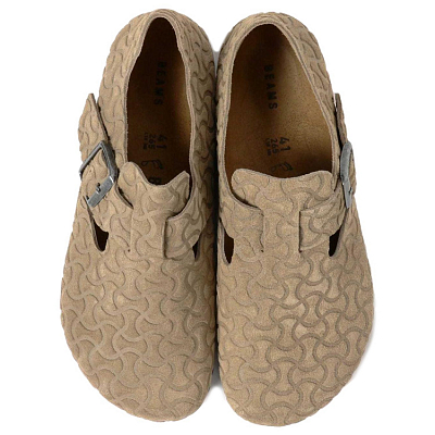 Beams x Birkenstock LONDON Low Top Casual Shoes Unisex Taupe